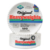 AJM Packaging Corporation Original Heavyweights Paper Plates, 9" dia, White, 120/Pack, 8 Packs/Carton Plates - Office Ready