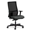 HON® Ignition® Series Mesh Mid-Back Work Chair, Supports Up to 300 lb, 17.5" to 22" Seat Height, Iron Ore Seat, Black Back/Base Office Chairs - Office Ready