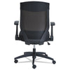 Alera® Alera® EB-K Series Synchro Mid-Back Flip Arm Mesh-Chair, Supports Up to 275 lb, 18.5" to 22.04" Seat Height, Black Office Chairs - Office Ready