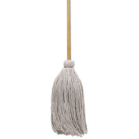 Boardwalk® Cotton Deck Mop, #32 White Cotton Head, 50