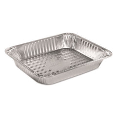 HFA® Aluminum Steam Table Pans, Half-Size Medium, 2.19" Deep, 10.38 x 12.75, 100/Carton