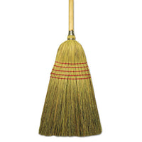 Boardwalk® Corn/Fiber Brooms, Corn/Yucca Bristles, 53.5