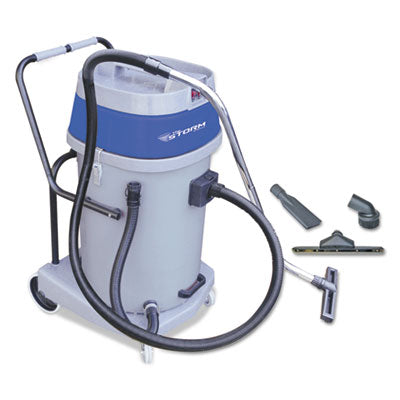 Mercury Floor Machines Storm Wet/Dry Tank Vac, 20 gal Tank Capacity, Gray Wet/Dry Vacuum Cleaners - Office Ready