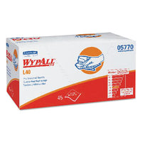 WypAll® L40 Towels, Pro Towels, 12 x 23, White, 45/Box, 12 Boxes/Carton Shop Towels and Rags - Office Ready