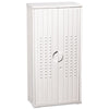 Iceberg Rough n Ready® Storage Cabinet, Three-Shelf, 33w x 18d x 66h, Platinum Office & All-Purpose Storage Cabinets - Office Ready