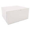 SCT® White One-Piece Non-Window Bakery Boxes, 12 x 12 x 6, White, Paper, 50/Carton Bakery Food Containers - Office Ready