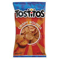 Tostitos® Tortilla Chips Crispy Rounds, 3 oz Bag, 28/Carton Snacks - Office Ready