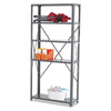 Safco® Heavy-Duty Commercial Steel Shelving Unit, Five-Shelf, 36w x 12d x 75h, Dark Gray Multiuse Shelving, Open - Office Ready