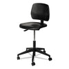 Alera® Alera® WL Series Workbench Stool, Supports Up to 250 lb, 17.25" to 25" Seat Height, Black Drafting & Task Stools - Office Ready