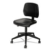 Alera® Alera® WL Series Workbench Stool, Supports Up to 250 lb, 17.25" to 25" Seat Height, Black Drafting & Task Stools - Office Ready