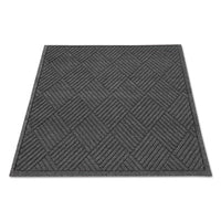 Guardian EcoGuard™ Diamond Floor Mats, Rectangular, 24 x 36, Charcoal Wiper Mats - Office Ready