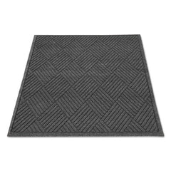 Guardian EcoGuard™ Diamond Floor Mats, Rectangular, 36 x 48, Charcoal