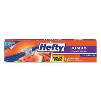 Hefty® Slider Bags, Jumbo, 14.38