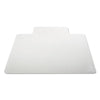deflecto® DuraMat Moderate Use Chair Mat for Low Pile Carpeting, 45 x 53 with Lip, Clear Chair Mats - Office Ready