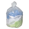 Ultra Plus® Can Liners, 30 gal, 10 mic, 30" x 37", Natural, 25 Bags/Roll, 20 Rolls/Carton HDPE Waste Can Liners - Office Ready