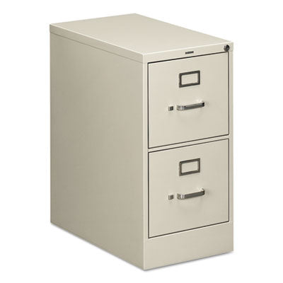 HON® 510 Series Vertical File, 2 Letter-Size File Drawers, Light Gray, 15