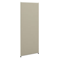 HON® Versé® Office Panel, 30w x 60h, Gray Tackable Cubicle Walls - Office Ready