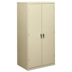 HON® Brigade® Assembled Storage Cabinet, 36w x 24.25d x 71.75h, Putty