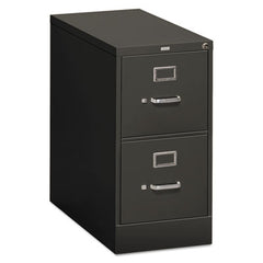 HON® 310 Series Vertical File, 2 Letter-Size File Drawers, Charcoal, 15" x 26.5" x 29"