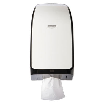 Scott® Hygienic Bathroom Tissue Dispenser, 7.38 x 6.38 x 13.75, White Interfold Toilet Paper Dispensers - Office Ready