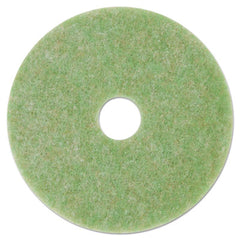 3M™ TopLine Autoscrubber Pads 5000, 13" Diameter, Green/Amber, 5/Carton