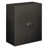 HON® Brigade® Assembled Storage Cabinet, 36w x 18.13d x 41.75h, Charcoal Office & All-Purpose Storage Cabinets - Office Ready