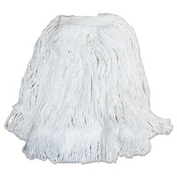 Boardwalk® Pro Loop Web/Tailband Mop Head, White, #32, Rayon, 1.3
