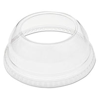 Dart® Open-Top Dome Lid for Plastic Cups, With 1.9