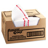 Chix® Food Service Towels, Fabric, 13 x 24, White, 150/Carton Washable Cleaning Cloths - Office Ready