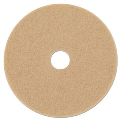 3M™ Ultra High-Speed Burnishing Floor Pads 3400, 20" Diameter, Tan, 5/Carton