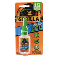 Gorilla® Super Glue Gel, 0.53 oz, Dries Clear Super Glues - Office Ready