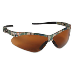 KleenGuard™ Nemesis* Safety Glasses, Camo Frame, Bronze Lens