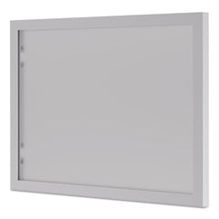 HON® BL Series Hutch Doors, Glass, 13.25w x 17.38h, Silver/Frosted