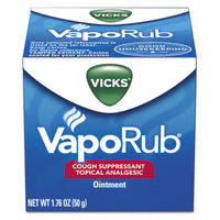 Vicks® VapoRub®, 1.76 oz Jar, 36/Carton Cold/Flu Relief - Office Ready