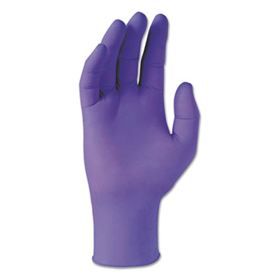 Kimtech™ PURPLE NITRILE* Exam Gloves, Purple, 242 mm Length, X-Large, 6 mil, 900/Carton Exam Gloves, Nitrile - Office Ready