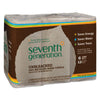 Seventh Generation® Natural Unbleached 100% Recycled Paper Kitchen Towel Rolls, 2-Ply, 11 x 9, 120/Roll, 6 Rolls/Pack Perforated Paper Towel Rolls - Office Ready