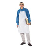KleenGuard™ A20 Breathable Particle Protection Apron 36550, 28" x 40", One Size Fits All, White Aprons/Pinnies - Office Ready
