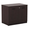 Alera® Alera® Valencia™ Series Storage Cabinet, 34.13w x 22.78d x 29.5h, Mahogany Office & All-Purpose Storage Cabinets - Office Ready