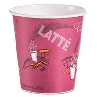 SOLO® Paper Hot Drink Cups in Bistro® Design, 3.54