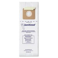 Janitized® Vacuum Bags, 36/Carton Vacuum Cleaner Disposable Bags - Office Ready