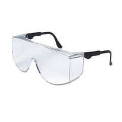 MCR™ Safety Tacoma® Safety Glasses, Black Frames, Clear Lenses