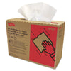 Cascades PRO Tuff-Job Double Recrepe Wiper, 9.25 x 12.5, White, 110/Box, 12 Boxes/Carton Shop Towels and Rags - Office Ready