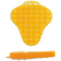 Diversey™ ekcoscreen™ Urinal Screens, Tropical Scent, Orange, 12/Carton Urinal Screens/Blocks - Office Ready