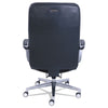 La-Z-Boy® Commercial 2000 Big & Tall Executive Chair with Dynamic Lumbar Support, Lumbar, Supports 400 lb, 20.25" to 23.25" Seat Height, Black Seat/Back, Silver Base Big & Tall Office Chairs - Office Ready