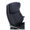 La-Z-Boy® Commercial 2000 High-Back Executive Chair, Supports Up to 300 lb, 20.25" to 23.25" Seat Height, Black Seat/Back, Silver Base Office Chairs - Office Ready