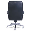 La-Z-Boy® Commercial 2000 High-Back Executive Chair, Supports Up to 300 lb, 20.25" to 23.25" Seat Height, Black Seat/Back, Silver Base Office Chairs - Office Ready