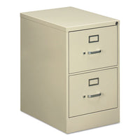 Alera® Two-Drawer Economy Vertical File, 2 Legal-Size File Drawers, Putty, 18