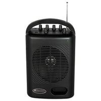 AmpliVox® Power Pod PA, 50 W, Black PA Systems - Office Ready