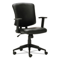 Alera® Alera® Everyday Task Office Chair, Bonded Leather Seat/Back, Supports Up to 275 lb, 17.6