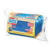 S.O.S.® All Surface Scrubber Sponge, 2.5 x 4.5, 0.9" Thick, Dark Blue, 3/Pack, 8 Packs/Carton Scrub Sponges - Office Ready